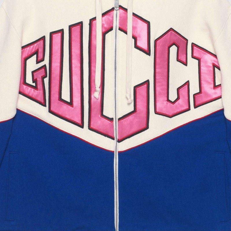 GUCCI Diamond Zip Hoodie 580821-XJBHJ-9829