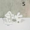 Christmas Elk Ornament Silicone Mold DIY Christmas Deer Scented Plaster Candle Mold Resin Crafts Making Tools For Home Decor
