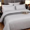 Luxury Striped Duvet Cover Set - 2/3 Piece  Bedding  All-Season Comfort Includes Duvet Cover And Pillowcases (No Insert)
