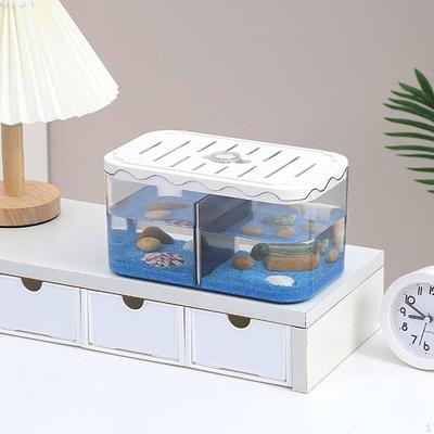 Cutie pentru reproducere acvariu Mini acvariu pentru pești Betta Nursery Transparent Acclimatizare Incubator cu separator pentru