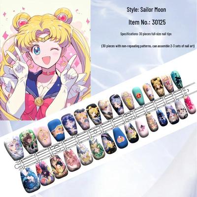 Sailor Moon Armor: 30-Piece Full-Size Set of Usagi Tsukino & Mamoru Chiba from 2D Anime