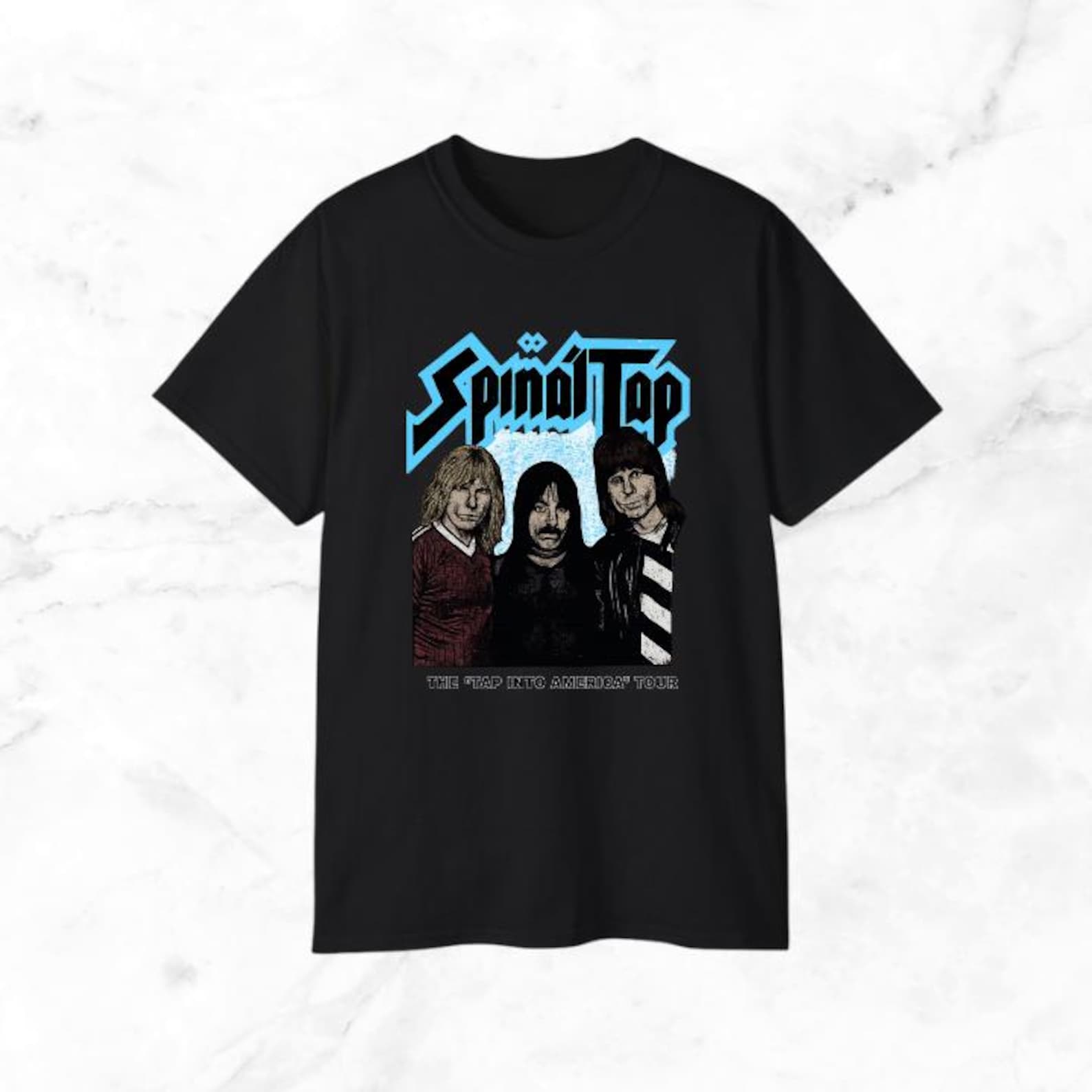 Spinal Tap Exclusive T-Shirt | Unisex Cotton Concert Tee 4XL