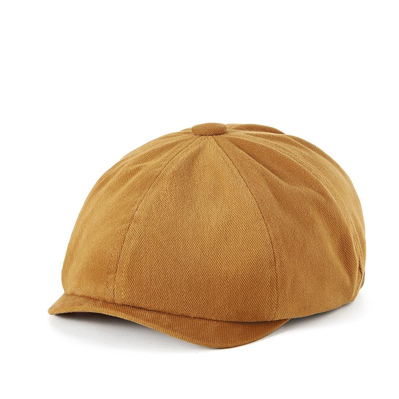 Spring and Summer Design Hat Fashionable and Warm Female Face Small Big Head Circumference Painter Newsboy Hat