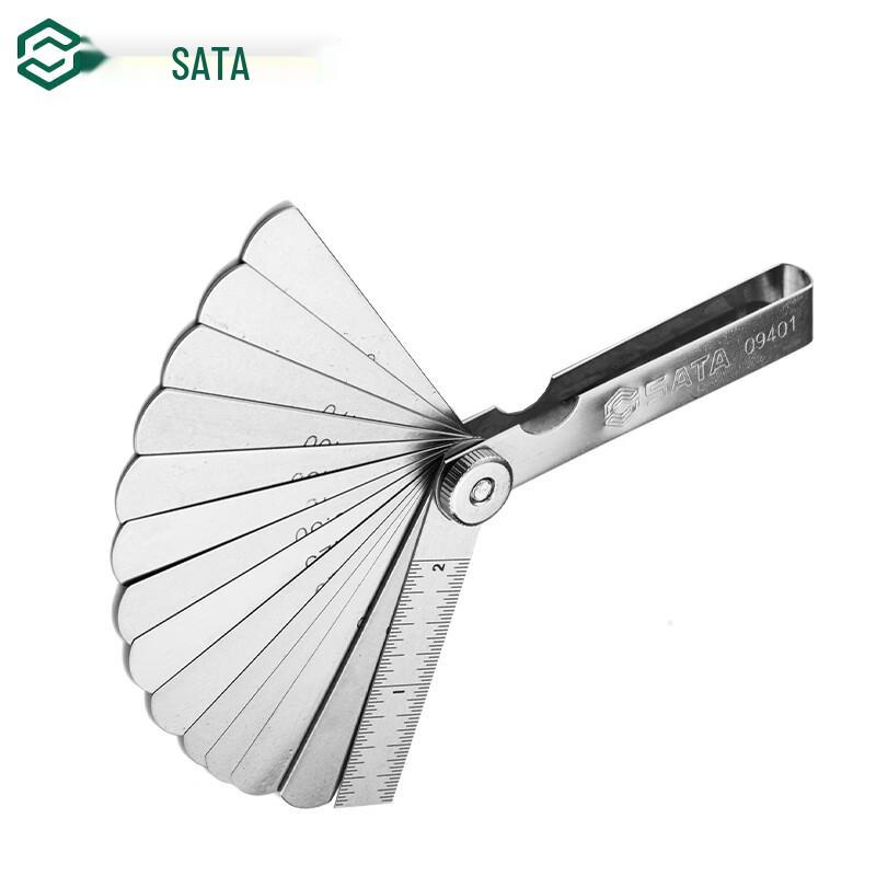 SATA 09401 14-Piece Feeler Gauge Set 75mm