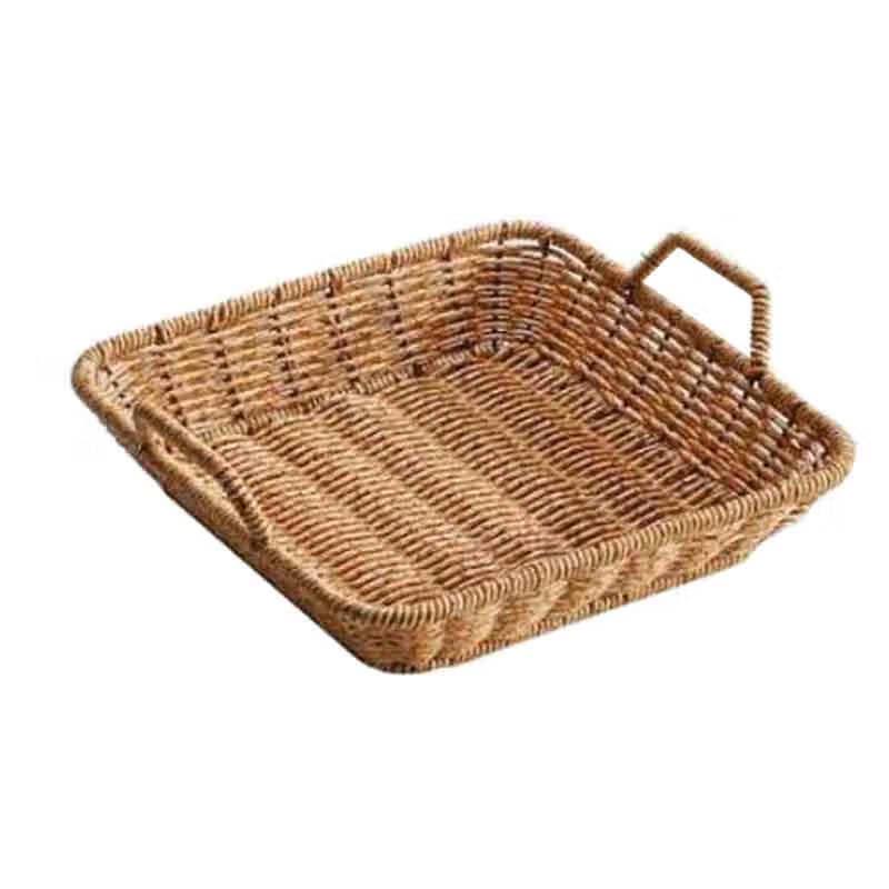 Homeglen Japanese-Style Rattan Snack Basket