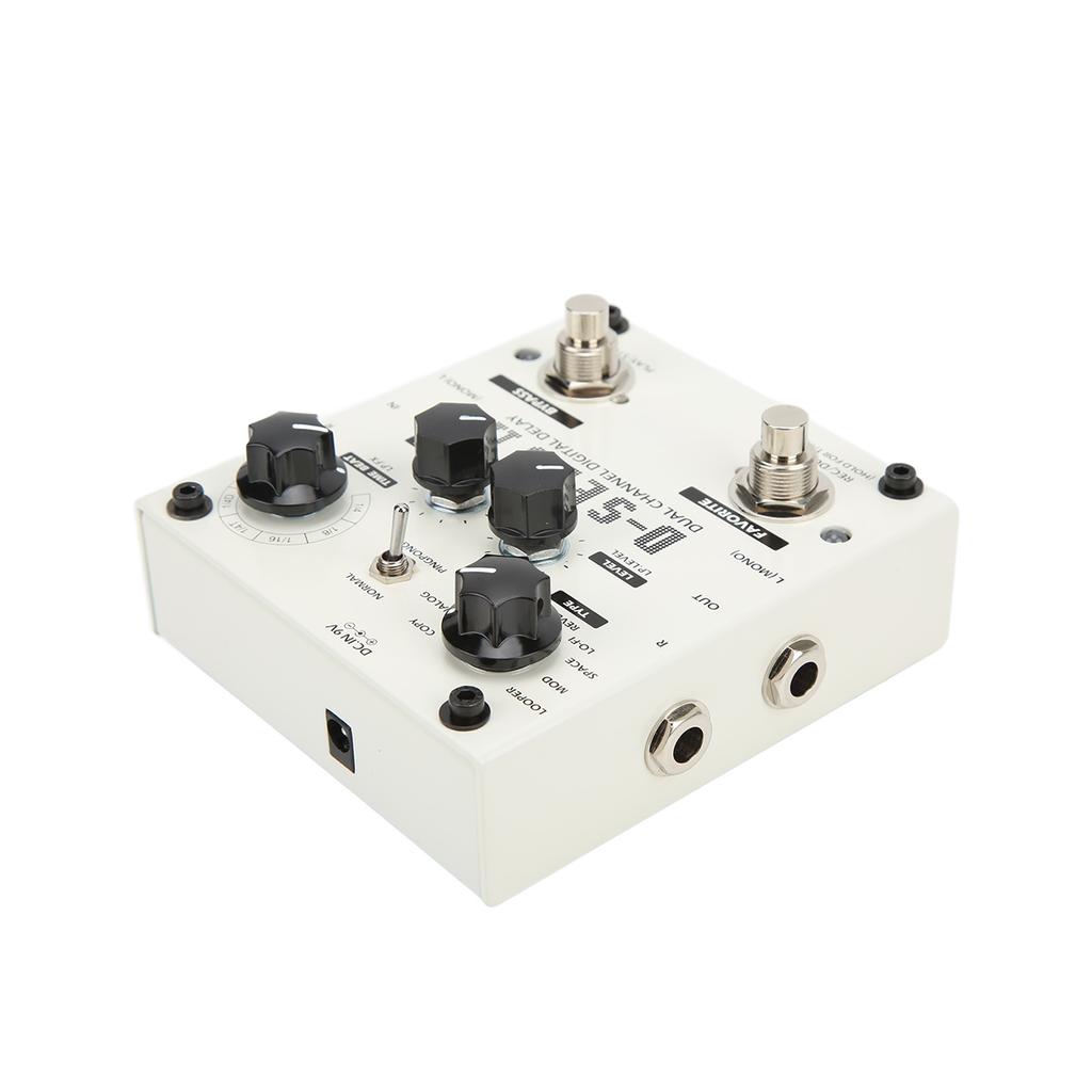 Multi Pedal Effect 2 Channel Digital Delay Stereo Looper 8 Modes for Electric Guitar