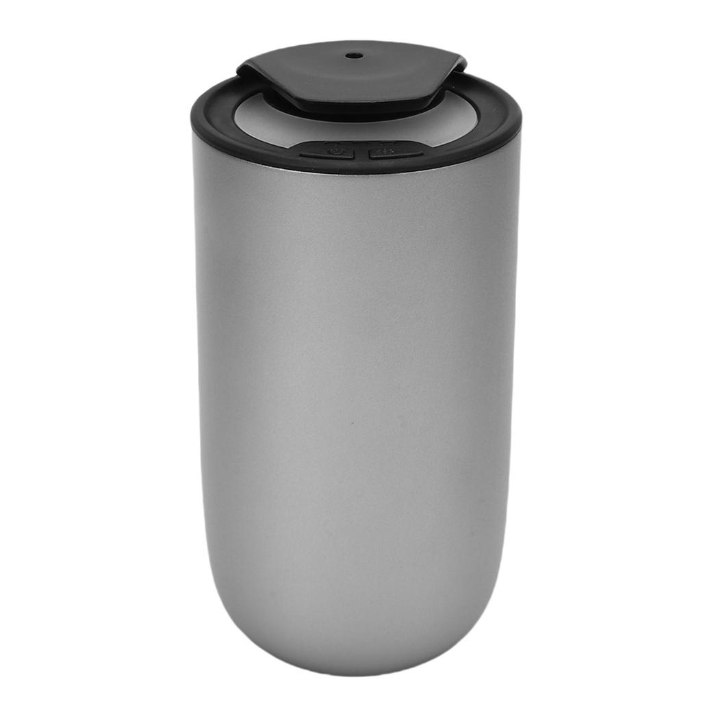 Waterless Essential Oil Diffuser Aluminum Alloy Portable Leak Proof Low Noise Aromatherapy Diffuser for Home Car 15ml