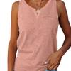 Spring and Summer New Vest V-neck Pocket Loose Casual Plus Size Top for Women