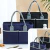 Large Capacity Thermal Bag Multi-Pocket Picnic Bag Portable Insulated  Lunch Bag  Takeaway