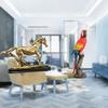 Collectible Art Ornament Sculpture Creative Crafts Horse Statue Parrot for Desk Decoration