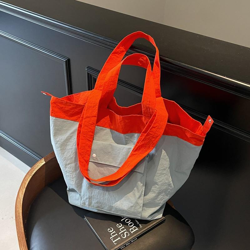 Simple and relaxed large-capacity bag women's new handbag lazy style versatile shoulder tote bag