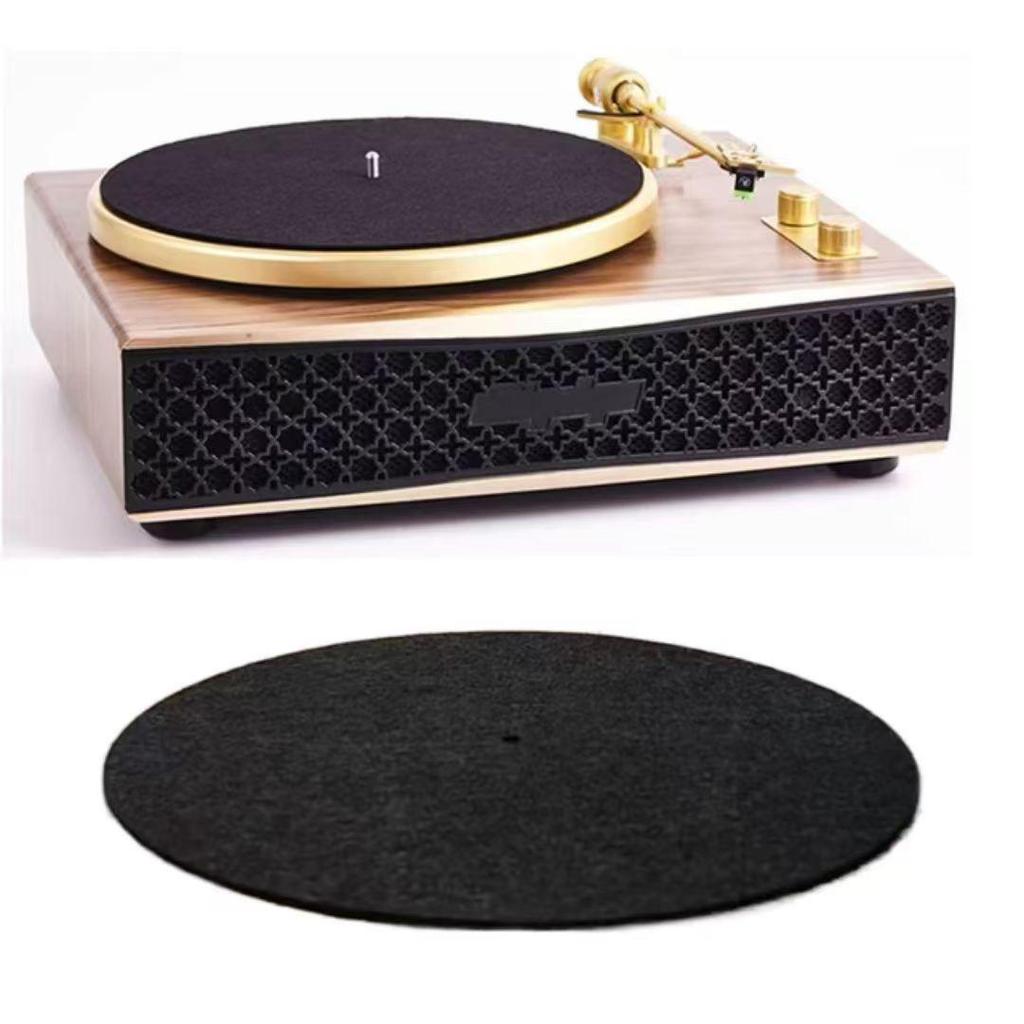HeyYo HYM-LumiS Schallplattenspieler & Bluetooth Plattenspieler Filzmatte