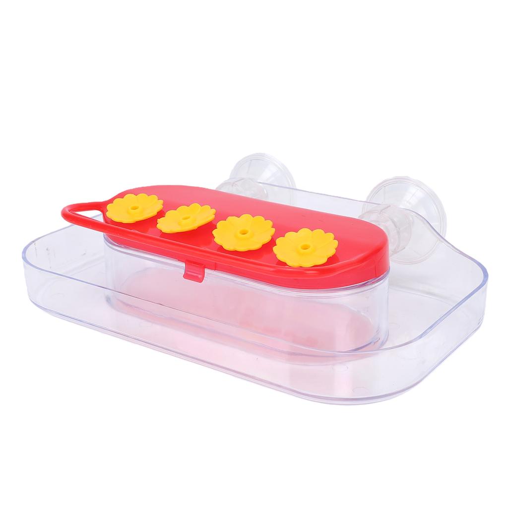 Suction Cup Bird Water Feeder Bird Water Drinker Refillable Window Feeder for Viewing Bird Watching