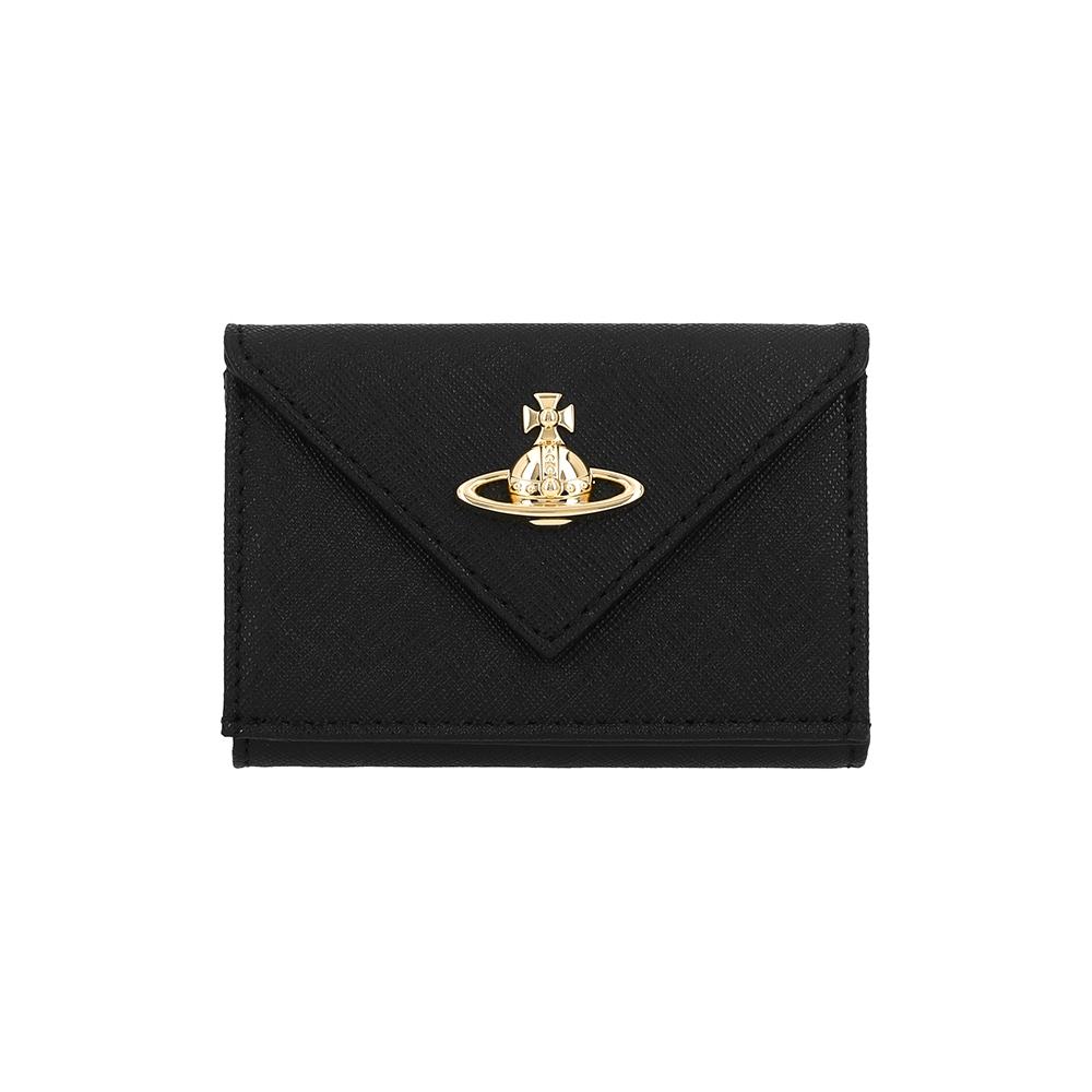 

Vivienne Westwood 5115002ew L001n N402 Saffiano Envelope Billfold Bifold Wallet 5115002EW L001N N402