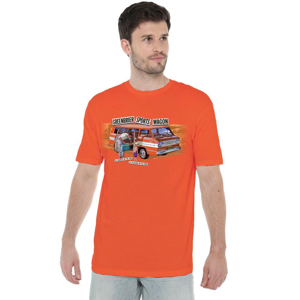 Chevrolet Unisex Adult Greenbrier Corvair Sport Wagon T-Shirt