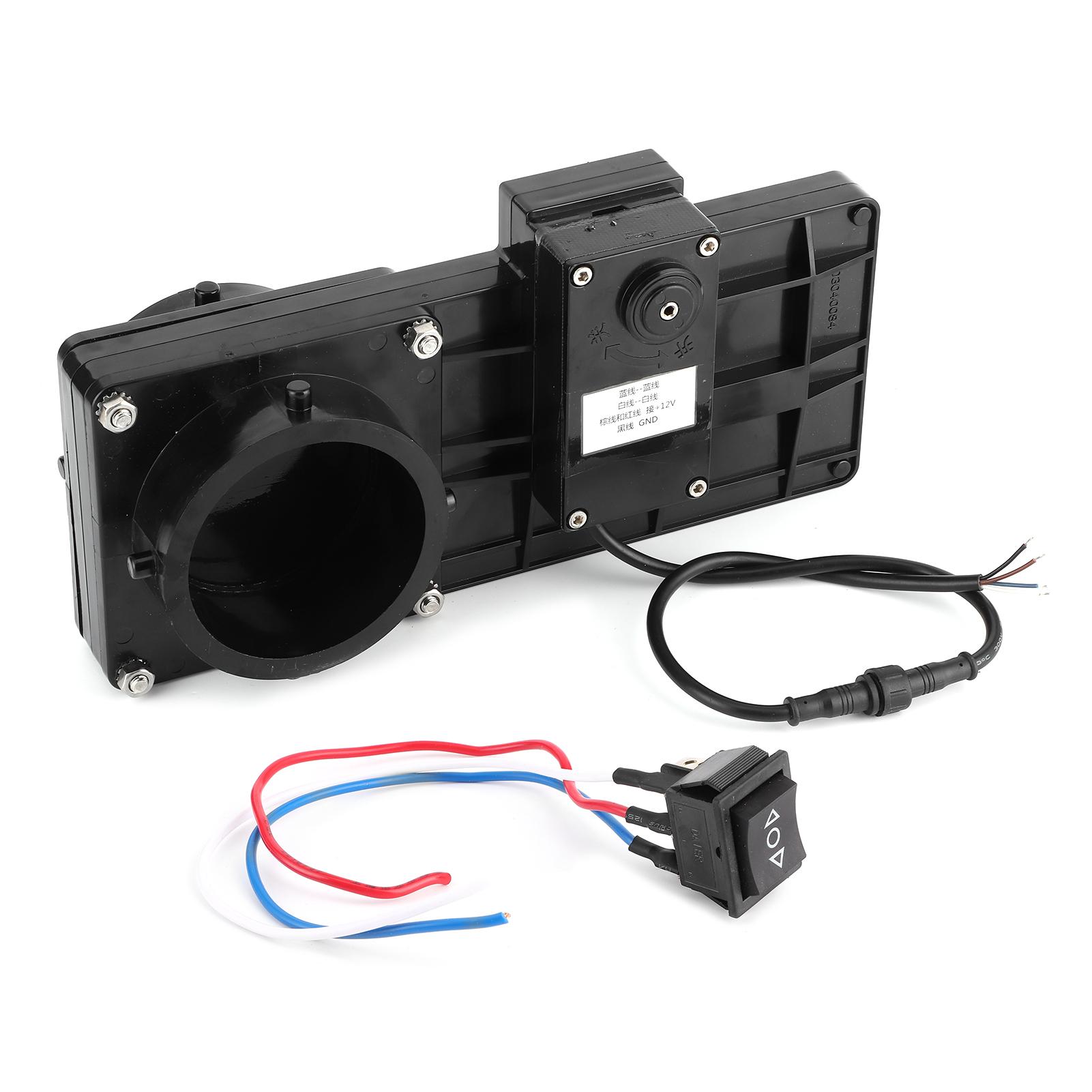 

3in 12V Electric Water Sewage Drain Valve Anti-Aging Corrosion Resistant for RV Caravan