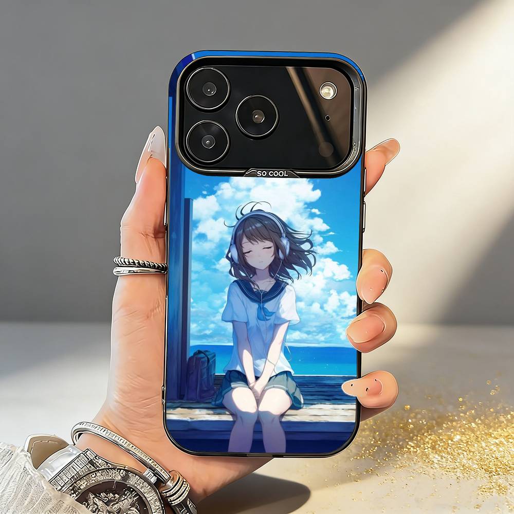 

Anime S-Sound! E-Euphonium Phone Case For iPhone17,16,15,14,13,12,11,Pro,MAX White Matte Shockproof Cover iPhone13