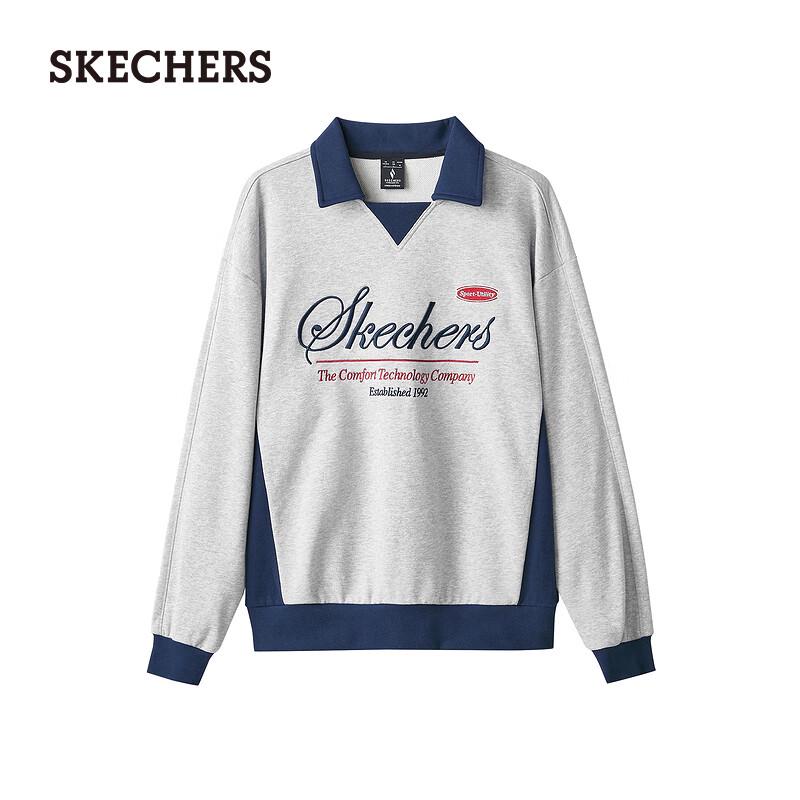 Skechers Unisex Knit Pullover Sweatshirt L424U006