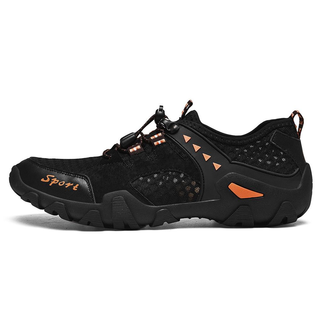 Large size summer net mountaineering men's shoes outdoor sports mesh breathable leisure outdoor travel shoes 2021 new