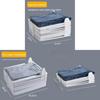Clothing Organizer Foldable Storage Shelf For Home Wardrobe With Layered Design