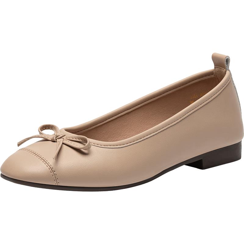 ZHR Women s Flat Slip-on Bow Shoes 39