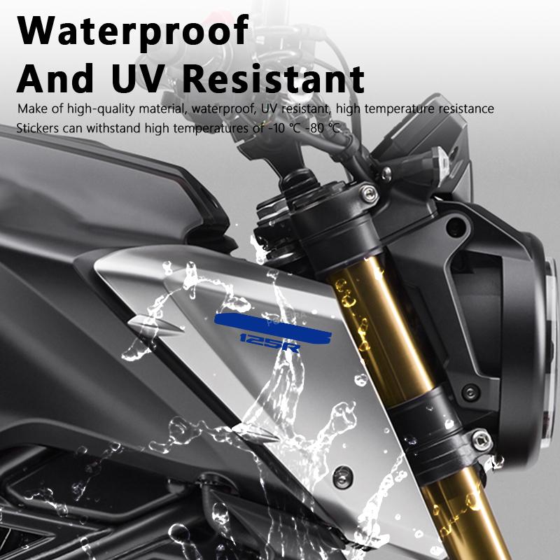 POSFIRA Motorcycle Fairing Sticker Vinyl Decals for Honda CB125R CB 125R 125 R 2018 2019 2020 2021 2022 2023 2024 Accessories