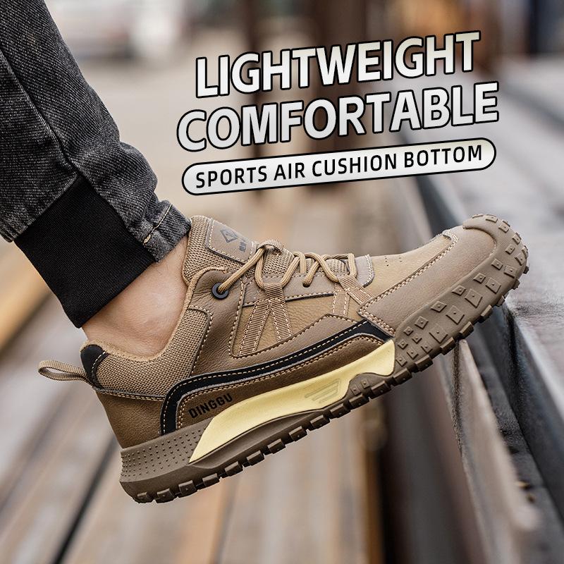 Safety insulated 10kv anti-collision anti-puncture not tired feet lightweight wear-resistant grip non-slip men's site work labor protection shoes