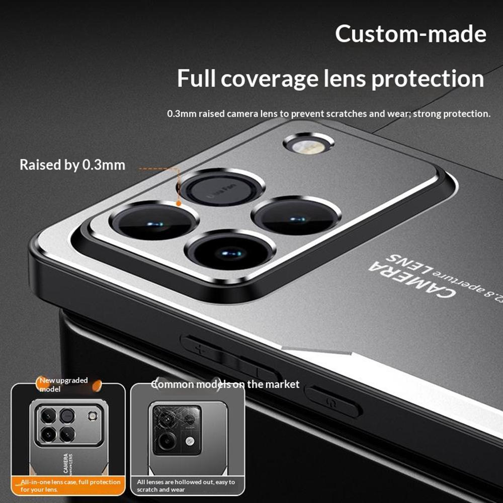 For Honor Win 5G Phone Case Aluminium Alloy TPU PC Back Cover