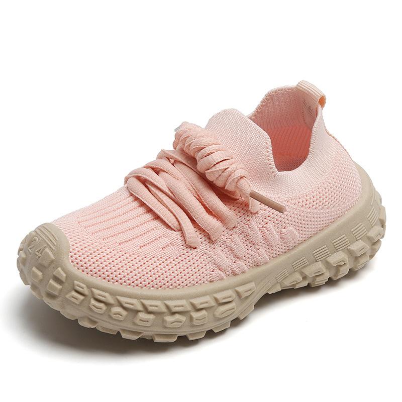Children's Sports Shoes, Breathable Mesh Shoes, Boys and Girls Casual Shoes, Knitted Soft-soled Shoes