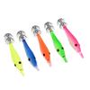 5pcs Durable Sleeve  Fish Squid Fish Baits Luminous Hooks Fishing Accessory