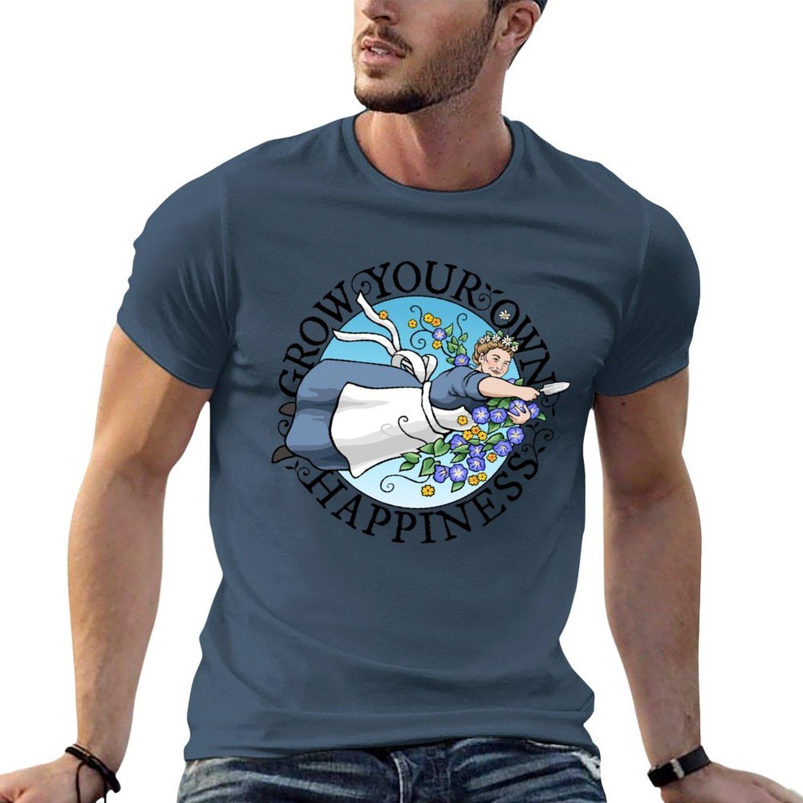 Grow Your Own Happiness With Empress Of Dirt Tshirt Classic Crew Neck Cotton Tshirt S