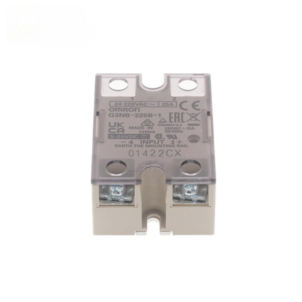 Industrial Solid State Relay G3NB225B1524VDC 25A Max Load for Heaters Motors and Solenoid Valves with DC24V Input