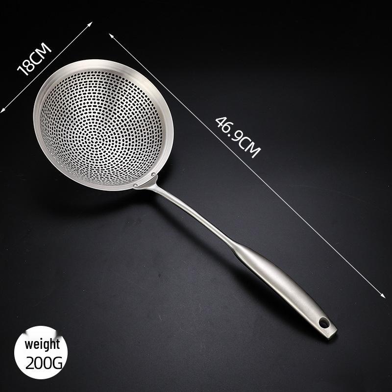 

Большая сетчатая ложка-скиммер из нержавеющей стали 304 для лапши, пельменей и фритюра.