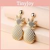 Summer Pineapple Fashion Earrings For Women Alloy Jewelry Gift Accessory