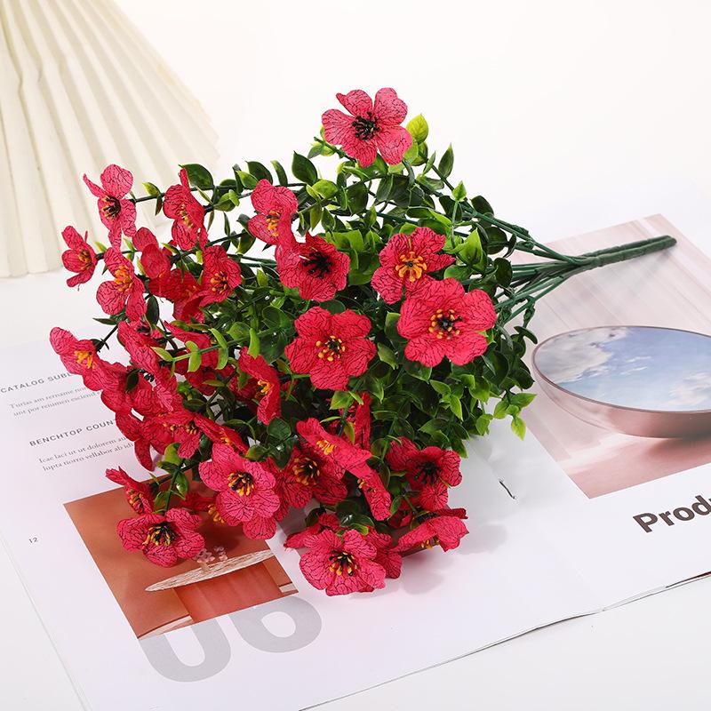 

Искусственные цветы для улицы, Устойчивые к УФ-лучам Искусственные шелковые цветы, Реалистичные искусственные растения для улицы, для помещения, для крыльца, патио, для оконного ящика, для кашпо, для домашнего декора