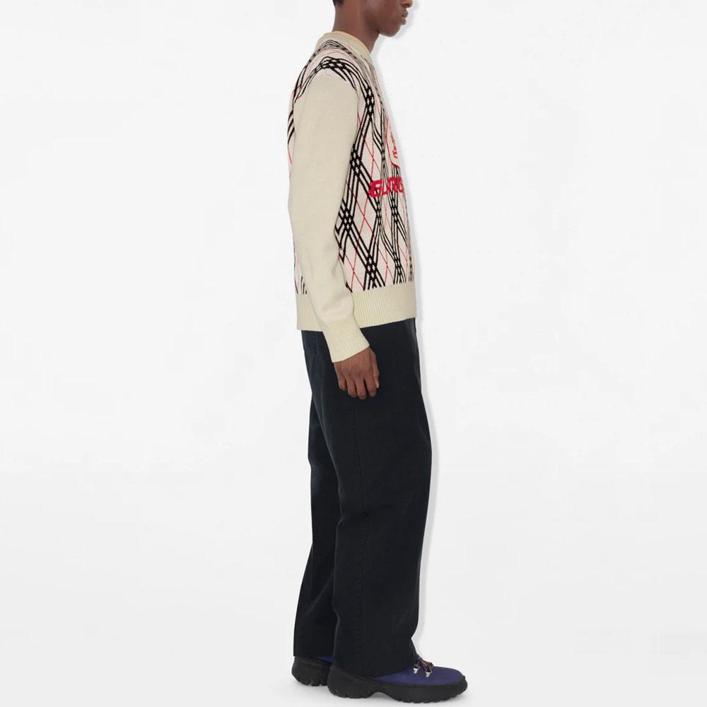Burberry Argyle Check Crewneck Jumper 81105541