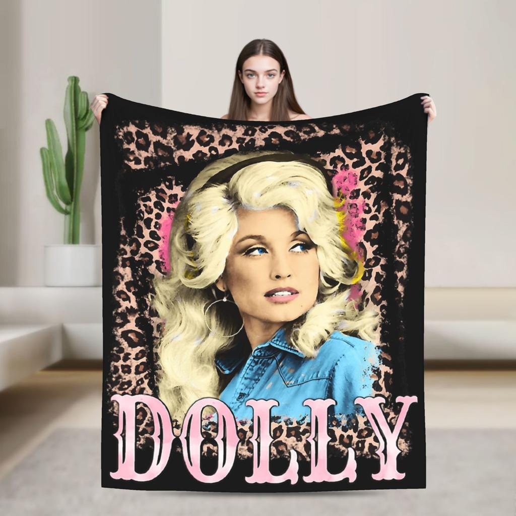 Rip Dolly Parton Blanket Multiple Sizes Soft And Lightweight Throw Blankets For Sofa Couch And Bed