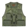 BEPAN Outdoor Leisure Sports Fishing Vest Mesh Breathable Vest Outdoor Mountaineering Multi Pocket Vest