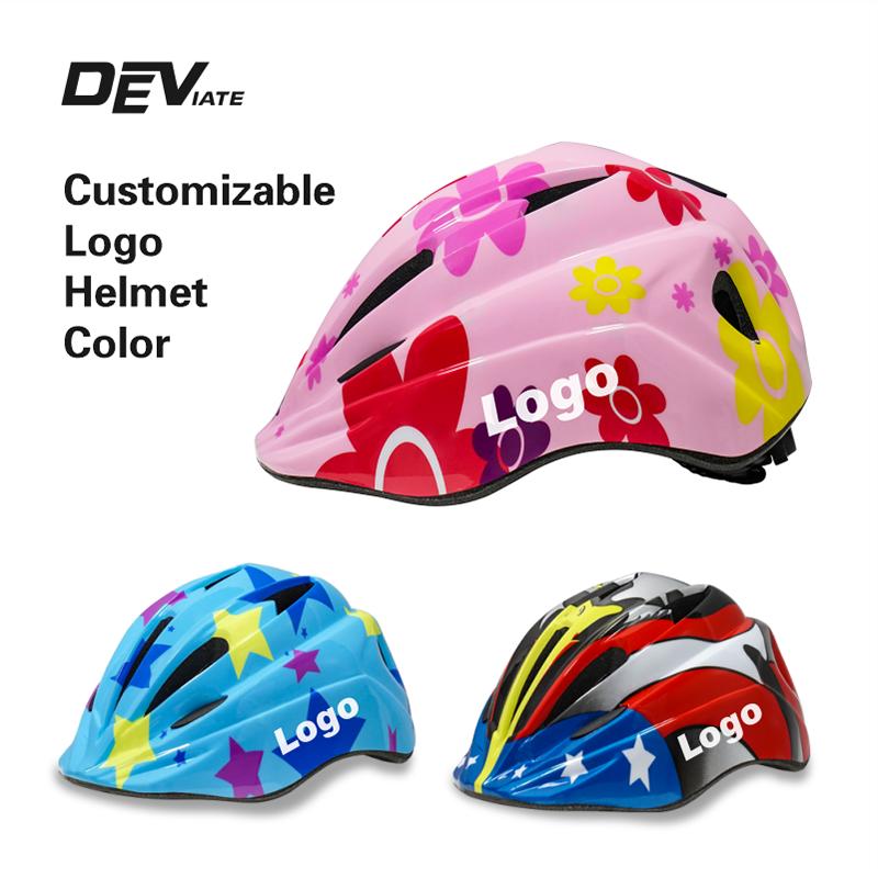 OEM ODM Custom Kid Safety Skateboard Helmet with Logo for Skating and Skiing