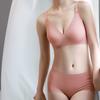 Korean Version of External Expansion Chest Underwear Bra Seamless Sexy Bra Small Breasts Show Big Waist Thin Gathering Bra Bra