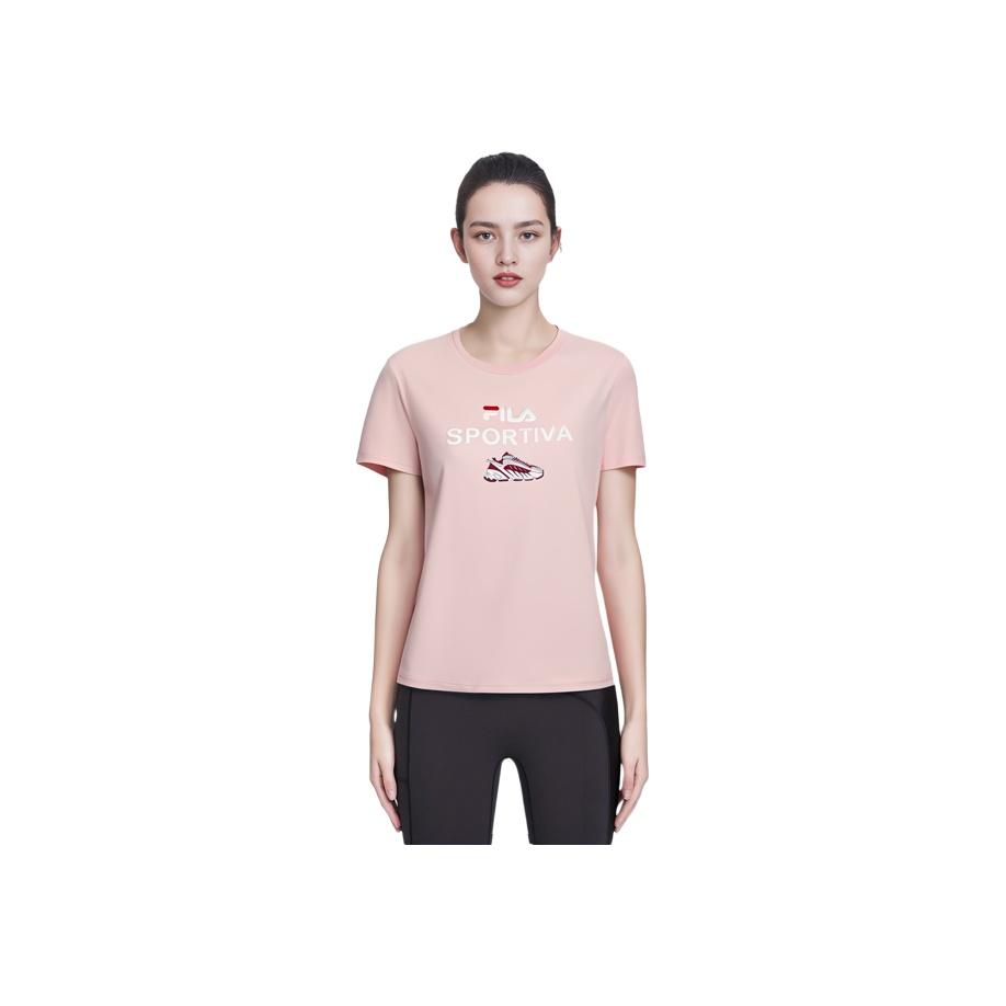 New FILA T Shirts Women's Pink F11W028158F-PK