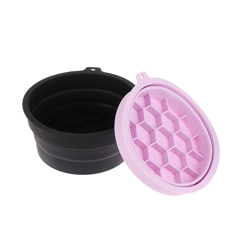 Collapsible Silicone Face Ice Bath Tray Cold Therapy For Facial Puffiness Portable Cryo Skin Tool Travel Beauty Bowl Facial Tool