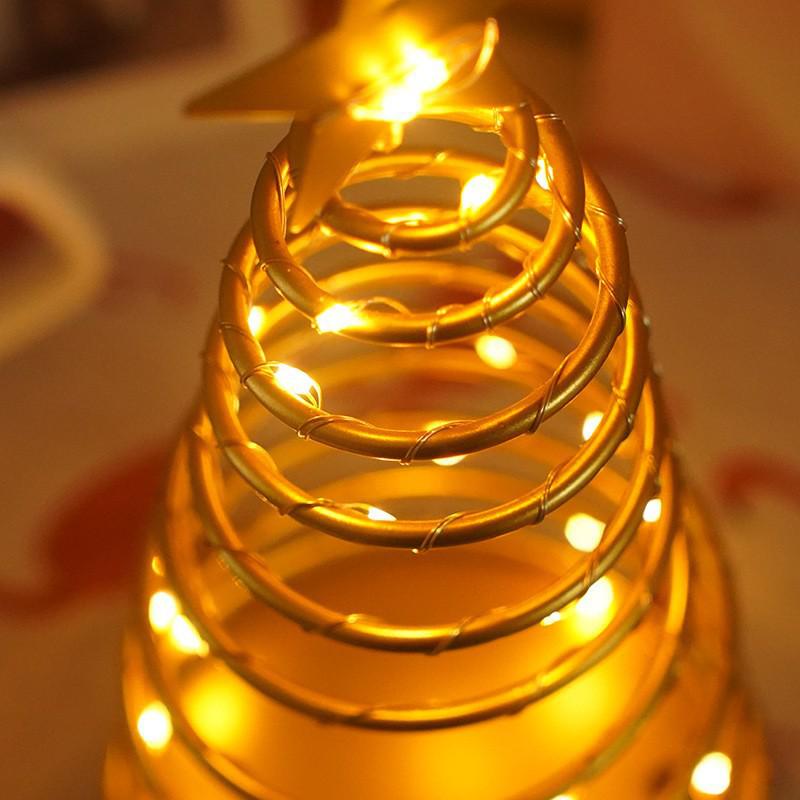 Iron Art Crystal Tree Night Lamp: Romantic Atmosphere Decor, Ideal for Christmas & Birthday Gifts