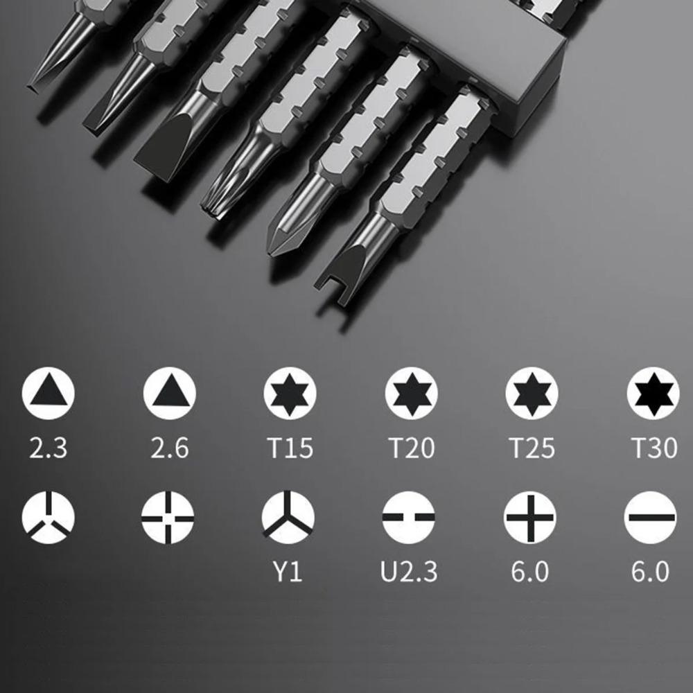 Telescopic Double-head Screwdriver Steel Batch Head Creative Hand Tool  Slotted Household Tool