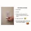 5/10pcs Funny Fake Outlet Stickers, Prank Wall Decals for Office and Home, Power Socket Switch Stickers, Home Decoration.