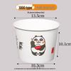 ZISIZ Disposable Round Paper Bowl