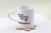 Dalmatian, Carriage Dog, Spotted Coach Dog - Cup with a Dog, Adorable Cup with a Heart-shaped Handle, Universal Gift from the Art-Dog Brand