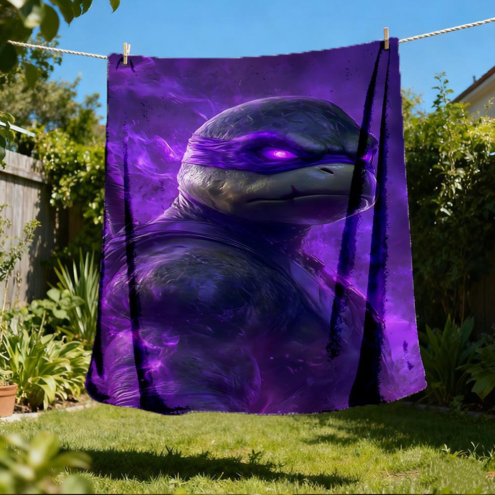 1pc Pippi Longstocking Outdoor Personalized Flannel Blanket, Soft, Lightweight Personalized Flannel Blanket, Digital Printing, 80x120cm