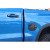 Exterior Fuel Tank Cap Cover Trim For 19+ Chevy Silverado GMC Sierra CarbonFiber