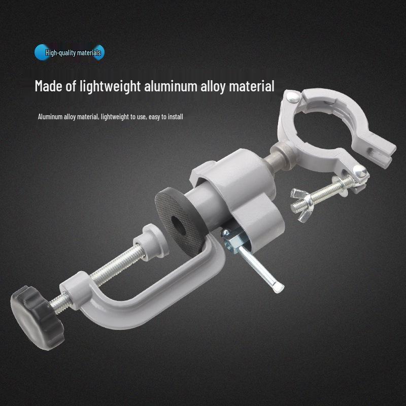 Multifunctional Aluminum Alloy Rotating Bench Vise for Mini Hand Drill & Electric Grinder